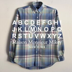 Polo Ralph Lauren Men's Classic Fit Plaid Oxford Shirt - M